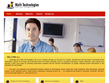 Tablet Screenshot of mathtechnologies.org